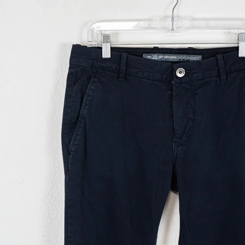 JACOB COHEN Chino Trousers Navy blue style 7082 sz 30